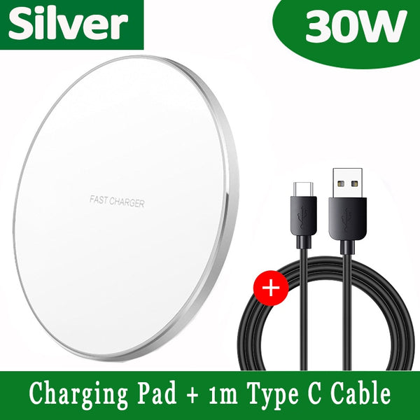 30W Wireless Charger USB