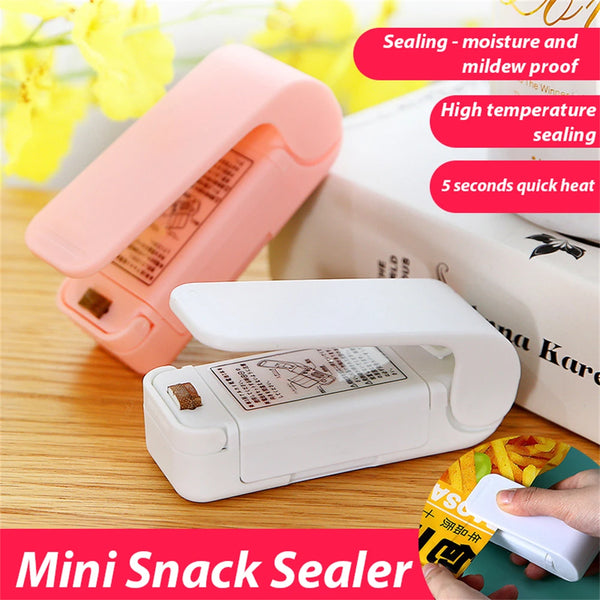 Vacuum Food Sealer Plastic Bag Plastic Sealer Food Storage (no Battery)