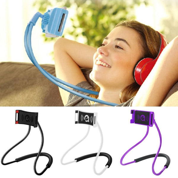 Flexible Neck Lazy Mobile Phone Holder 360 Degree Adjustable