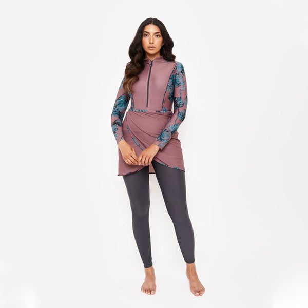 Burkini Swimwear Women Cover Ups  Long Sleeve