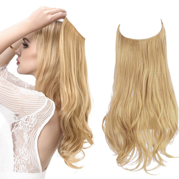 Synthetic  Wave Hair Extensions Ombre