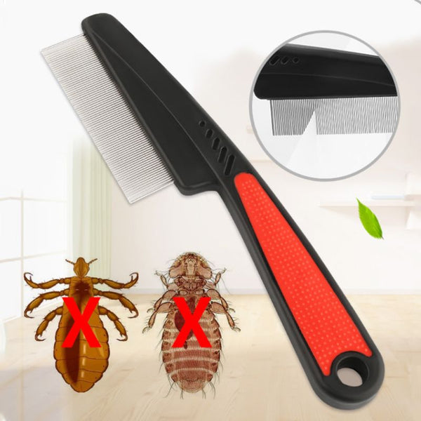 Hair Flea Lice Removal Brush StainlessSteel