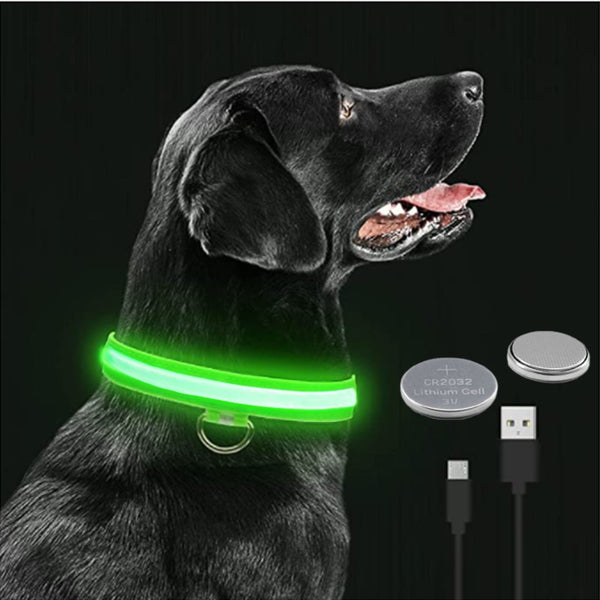 Glowing  Pet Collar Anti-Lost Adjustable