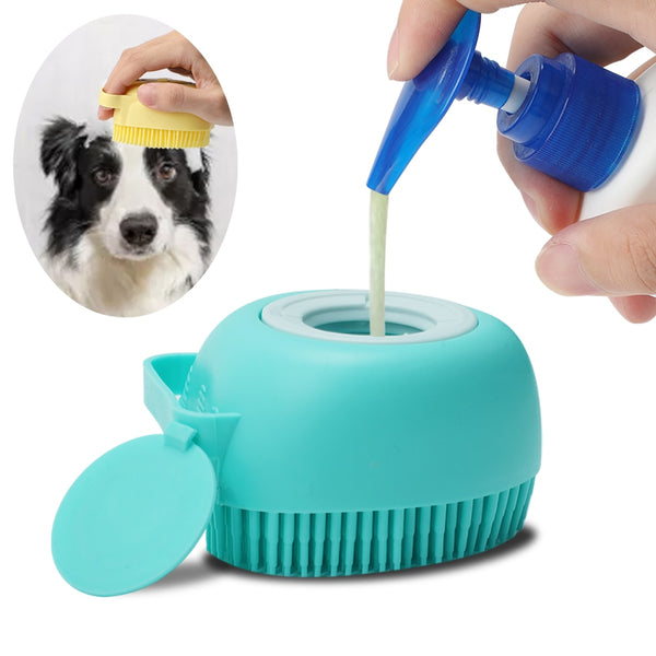 Pet Shampoo Massager Brush Bathroom